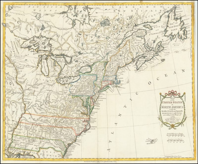 Maps of The United States (1778-1800) – Map Forum